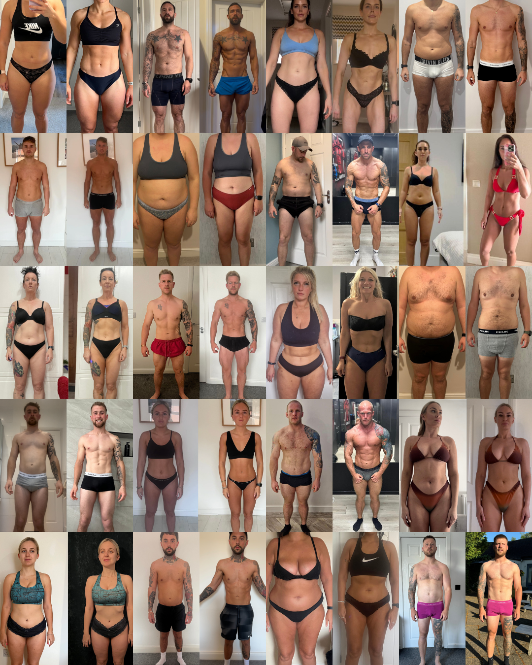 Real client transformation results from SP Coaching challenges